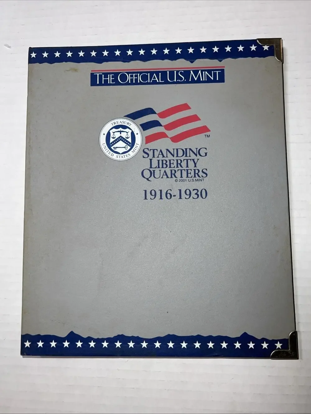 1916-1930 US Mint Standing Liberty Quarter Album Coin Storage